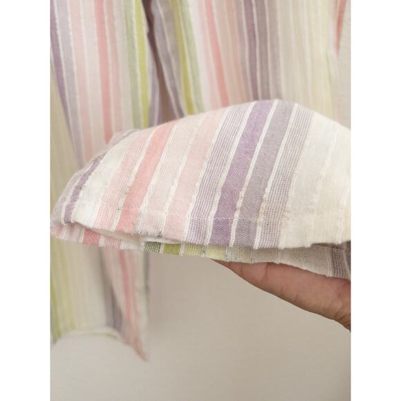 Majorelle Everest Stripe Paperbag Pants Size Medium - Picture 11 of 14